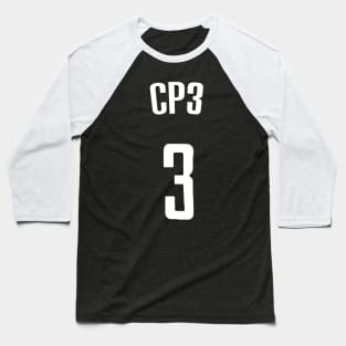 Chris Paul 'CP3' Nickname Jersey - Houston Rockets Baseball T-Shirt